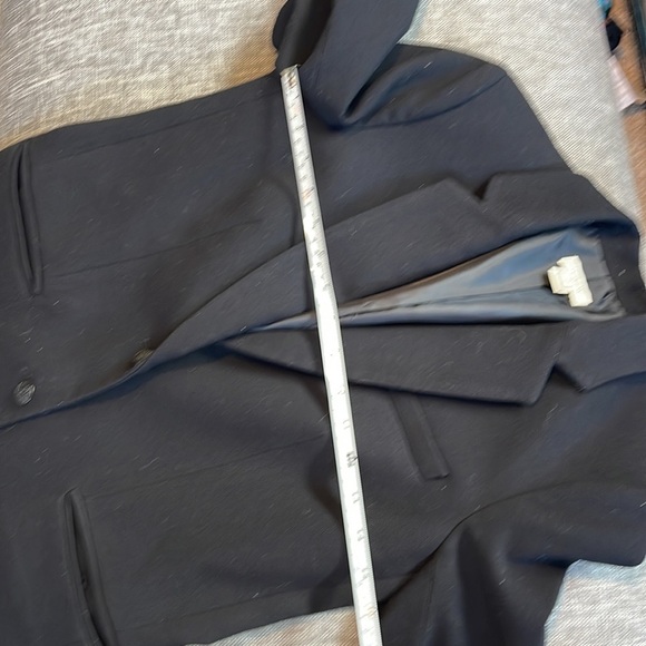 J crew classic wool blend black blazer two button front - Picture 5 of 12